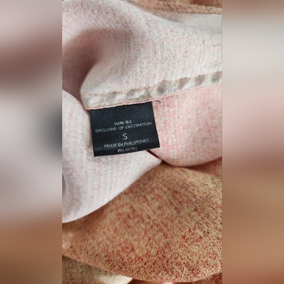 Josie Natori Natorius Collection Silk top - Size Small - Picture 3 of 9